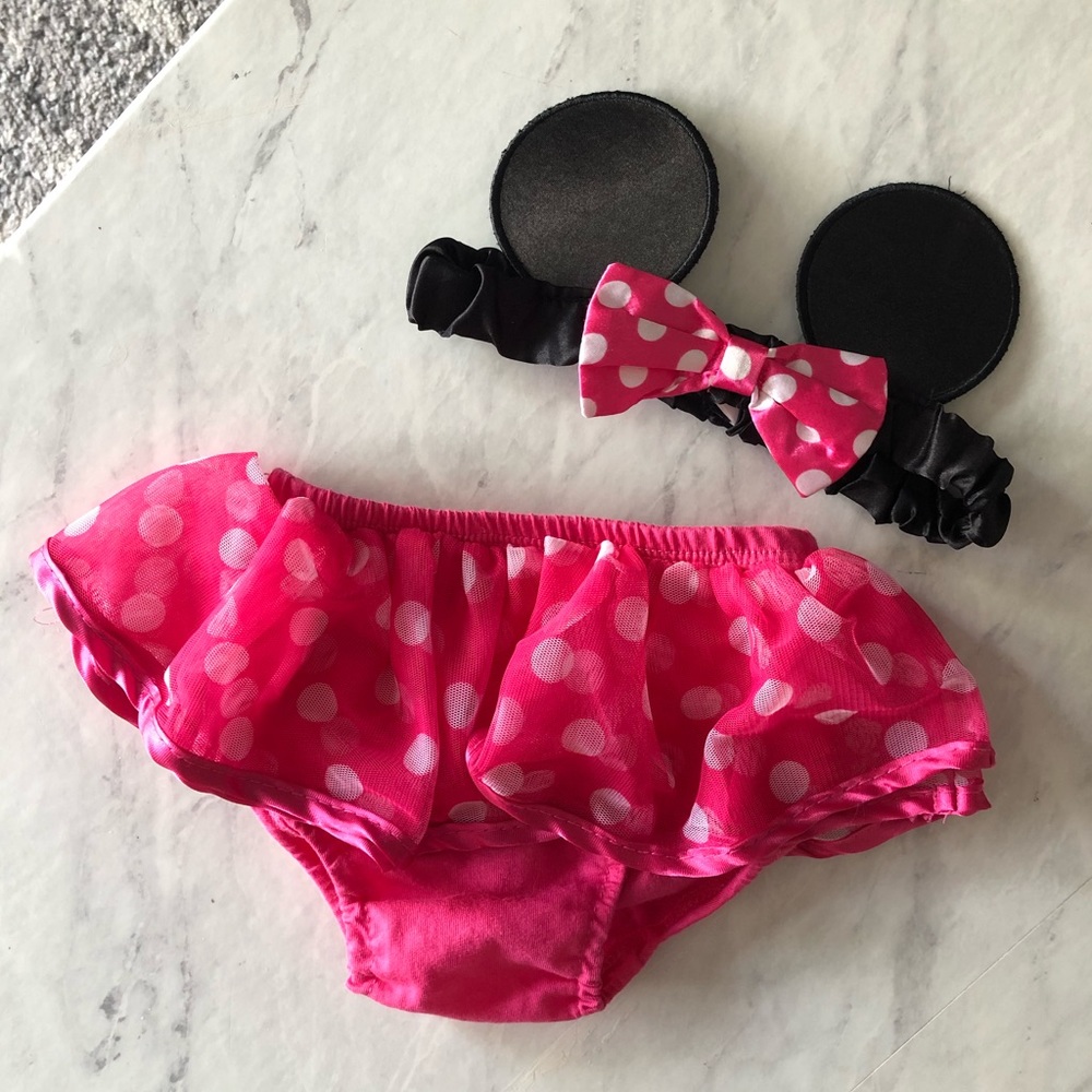 Disney Baby Minnie Mouse Ears & Bloomers